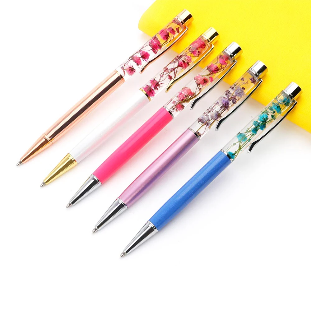 Корпоративный подарок на День учителя шариковая ручка с вечным цветком плавающий цветок плавающая