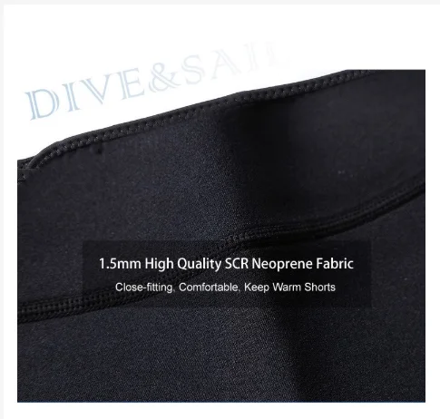1.5mm Neoprene Diving Shorts Men Women Wetsuit Winter Warm Swimming Trunks Beach