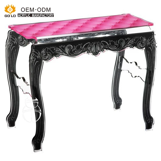  Модный Роскошный прозрачный акриловый журнальный столик обеденный стол под раковину