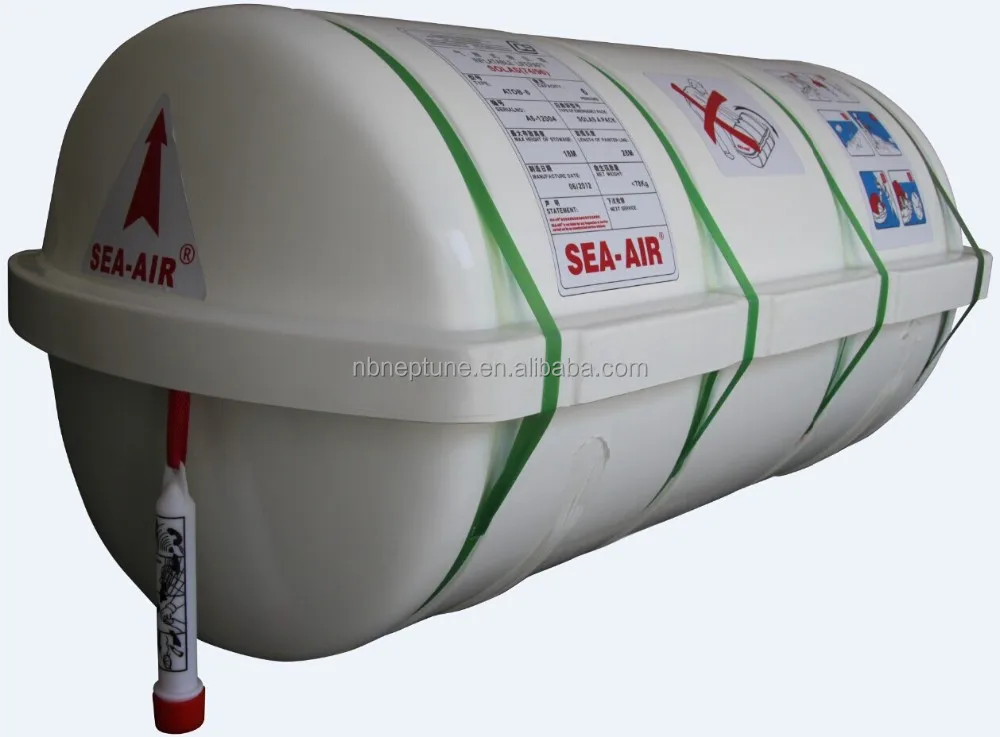 Solas standard custom inflatable life raft (EC certificate) 16 person