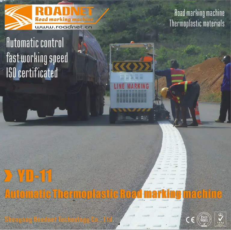 
YD11 Automatic computer control screed thermoplastic highway line painter for road line marking 
