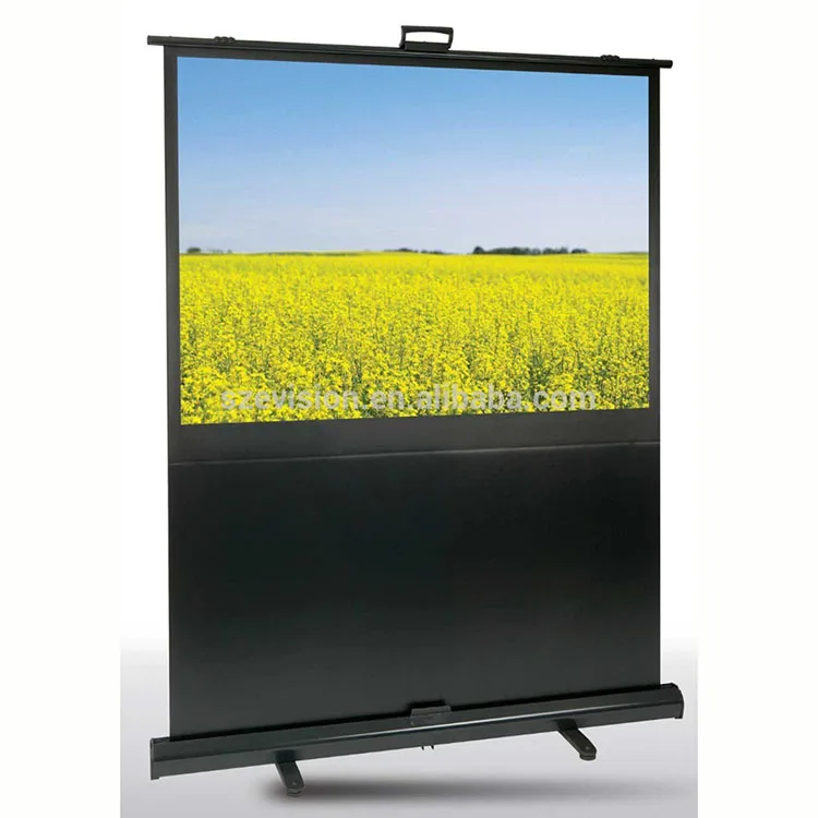 Оптовая продажа с фабрики напольные Pull Up Display проекционный экран