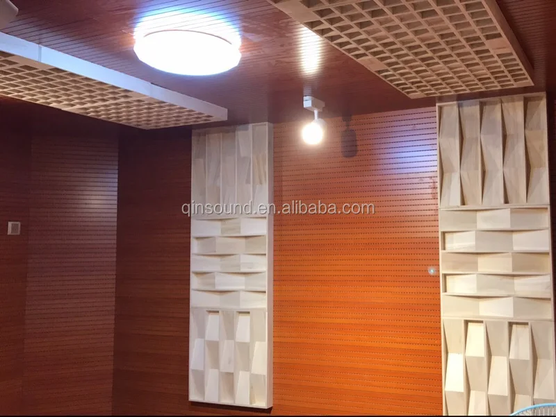 Wave Type Acoustical Sound Diffusers