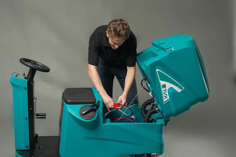 TVX T90 automatic floor scrubber compact floor scrubbing machine for sale/ floor cleaning machine price