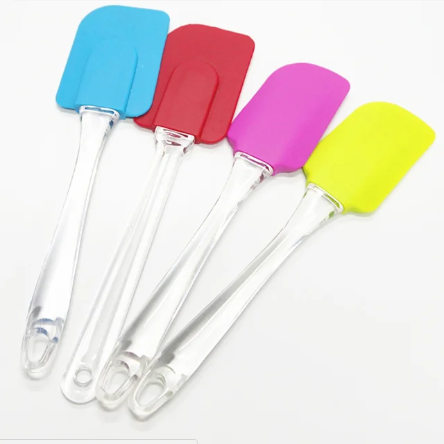 Food Grade Silicone Spatula Heat Resistant Scraper Non Stick Durable Custom Silicone Spatula Scraper