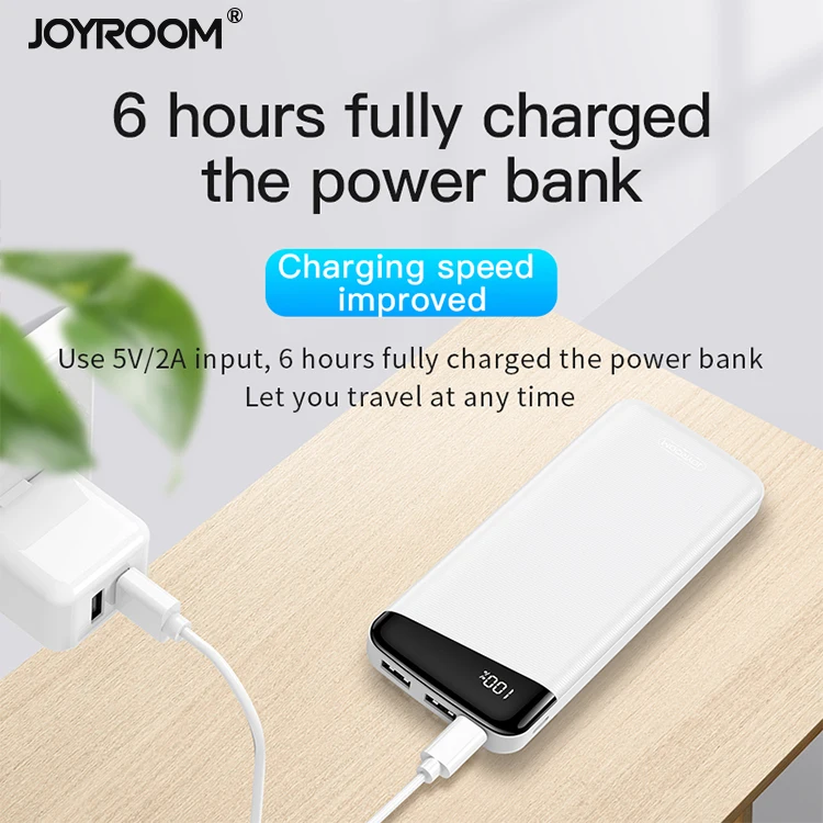 
joyroom large capacity back up power bank 20000mah 