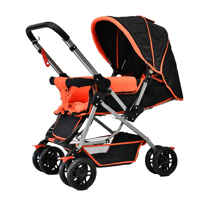 Factory Wholesale Lightweight Multifunctional Baby Stroller with Sunshade Canopy Umbrella Baby Pram