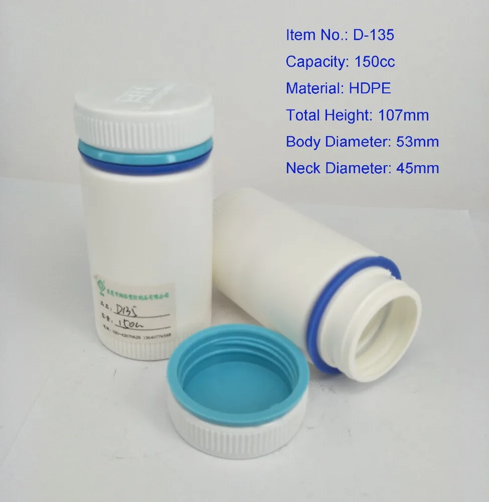 New Products Pharmaceutical Plastic Container,Boston Round Supplement Bottle