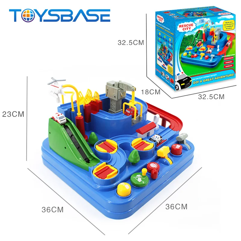 New Products Kids Play Slot Car Set Plastic Fast Track Toys