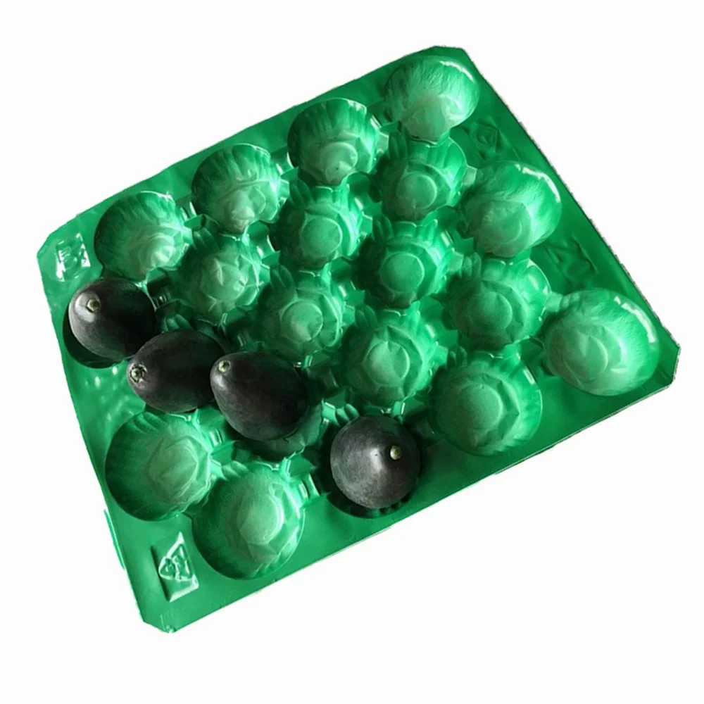 Manufacturer Directly Vacuum Formed  Avocao Packaging Plastic Fruit Liner