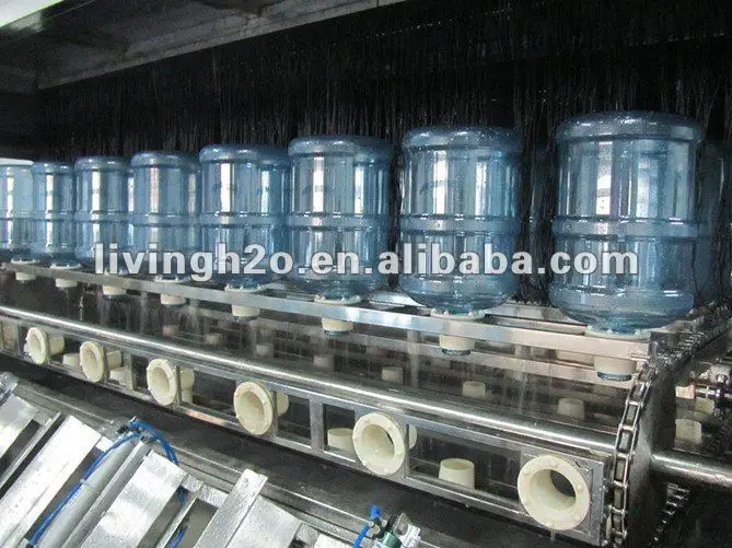 5 gallon barrel filler 20 liter bottle water filling capping packing machine