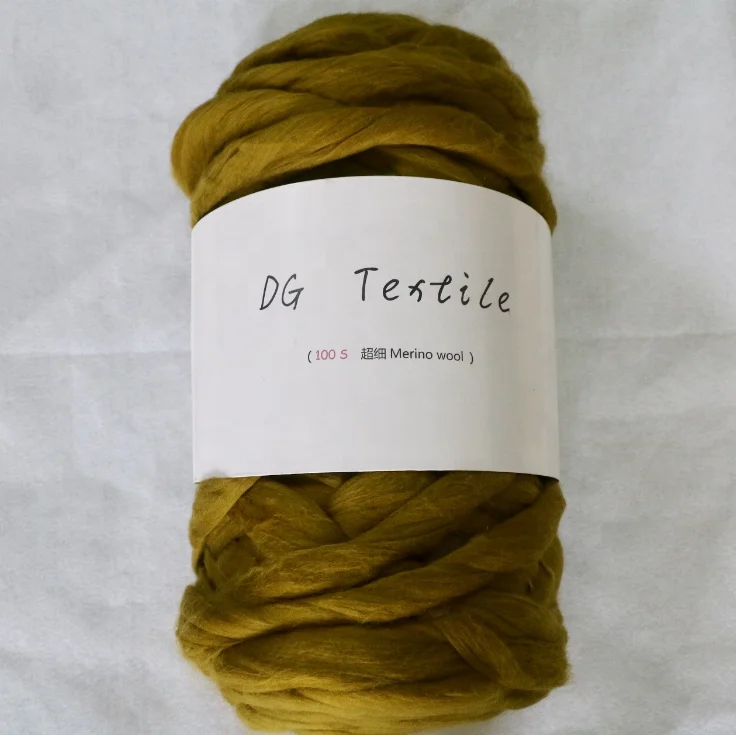 
100S,16MIC,82mm,100% china merino wool roving tops 