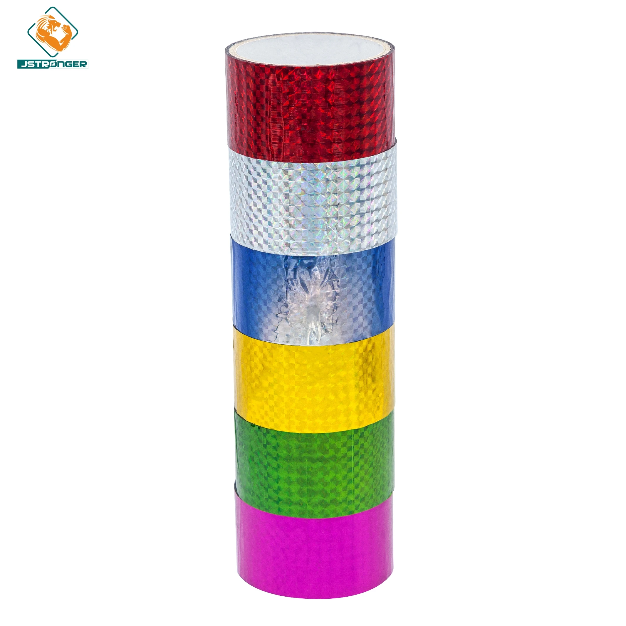 Best price free samples bopp adhesive hologram tape/decorative holographic laser tape