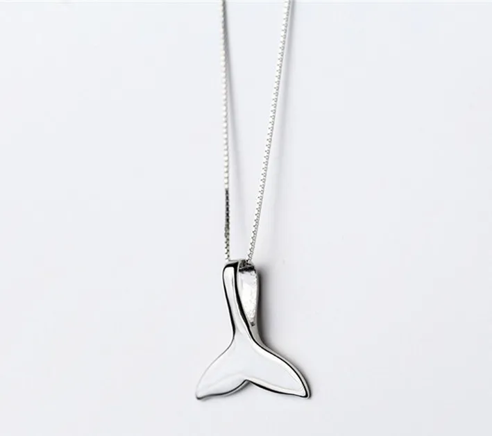 2018 Hot Sale Dolphin Tail Copper Plated Necklace for Women Jewelry