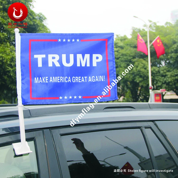 
Cheap Custom Small Mini Wholesale National Country Car Window Flag Holders Clip 