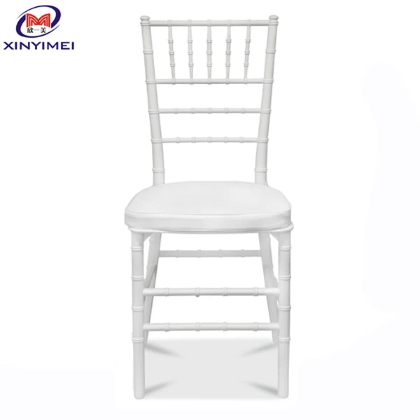 Good quality white resin tiffany chair chiavari chair