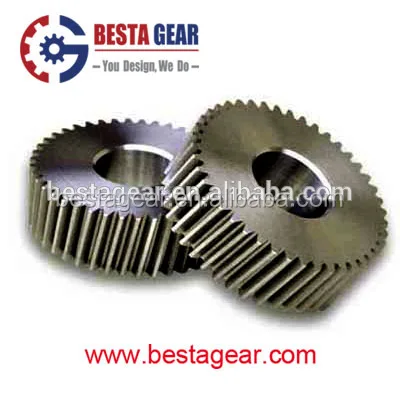 45 degree Precision helical spur gear