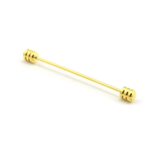 stock  Men Metal brass  Luxurious   fashion  collar pin for shirt