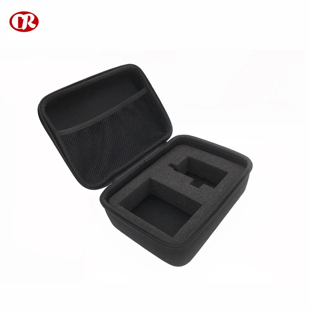 Black durable color protective hard shell easy carrying portable eva case