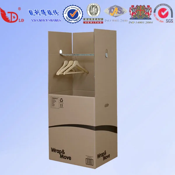 Good Wardrobe MOVING Box for clothes packing