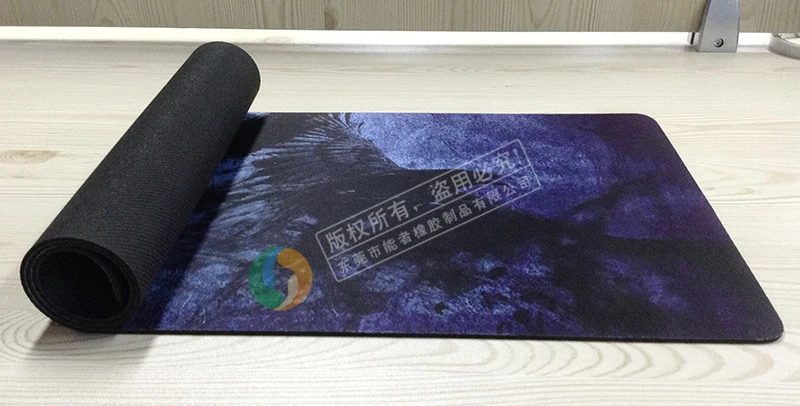 Neoprene Material Large deck neoprene mouse pad