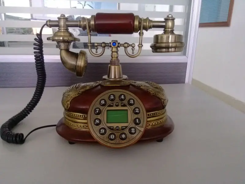 Стол старинный телефон антикварные поворотные Телефоны ретро телефон модель MS-5500A