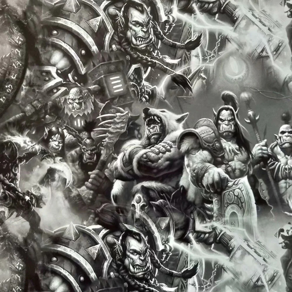 50cm width Koue Skull Pattern Water Transfer Film Activator MA1481W Liquid Print Film PVA Hydrographics Film for AQUAPRINT