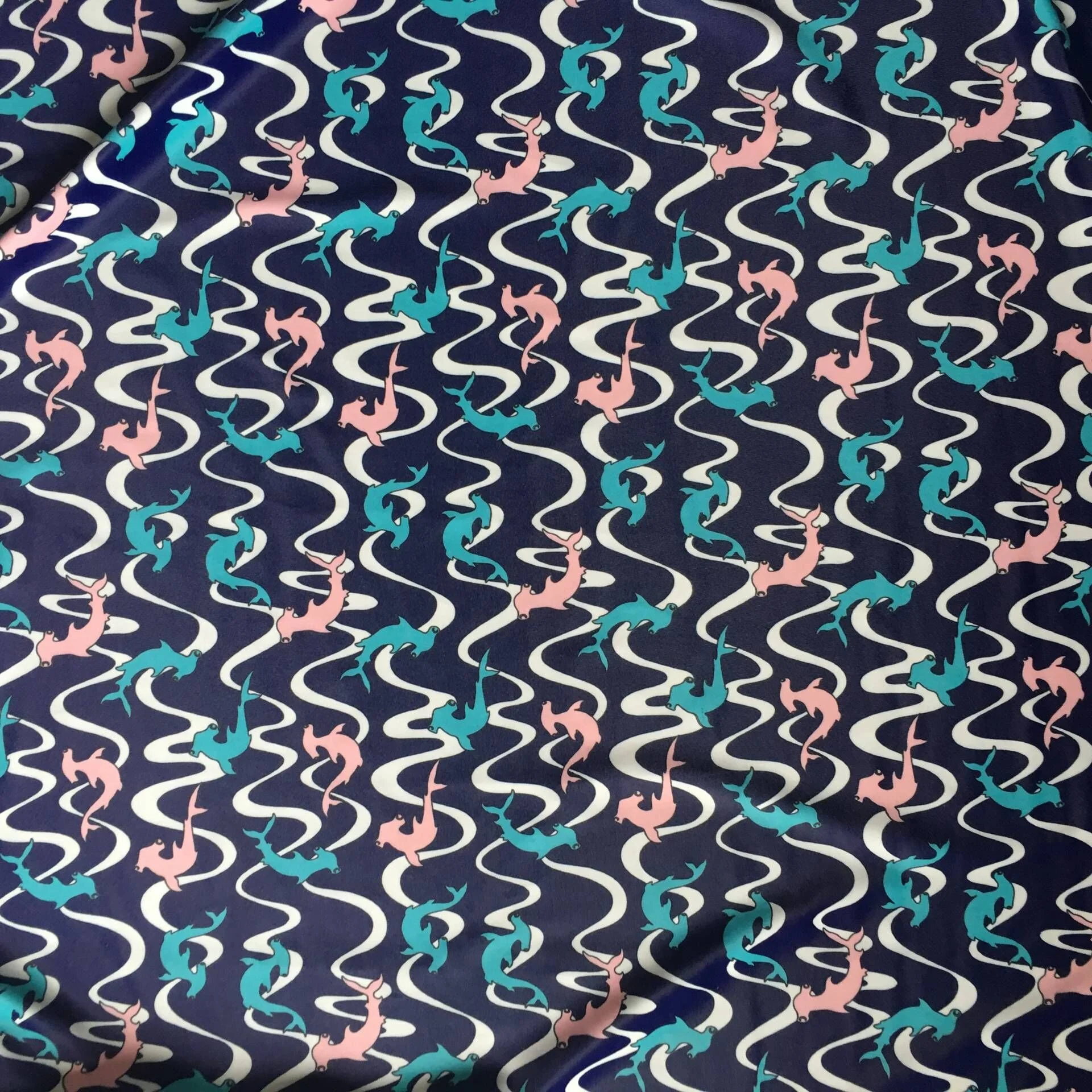 
Full-dull polyester lycra custom fabric with any design for swimwear ,bikini 