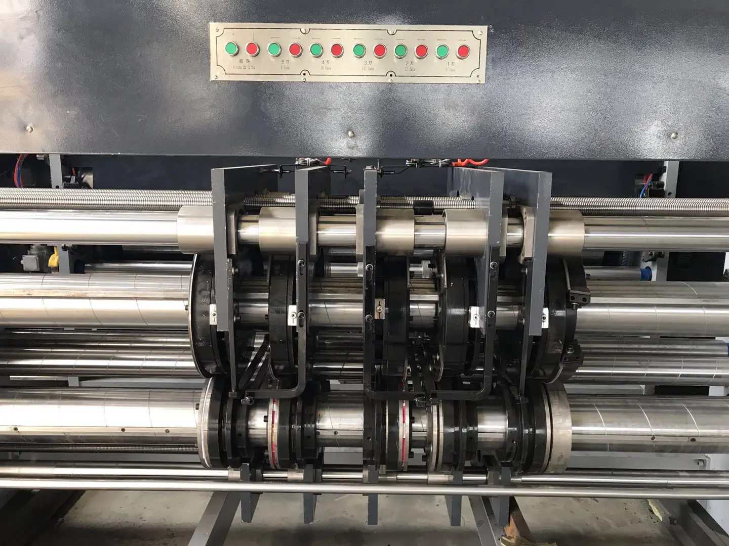 Corrugated box making machine/carton flexo printer machine