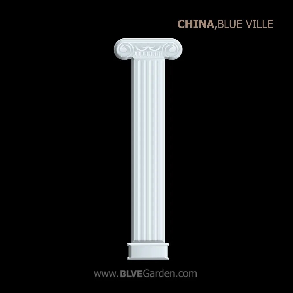 factory supplies white marble faux column MCA-24