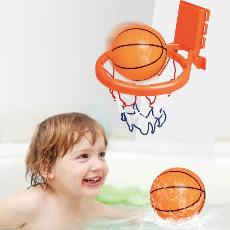 2 в 1 для ванной комнаты баскетбольное кольцо Мячи Детские игрушки для ванной для продажи