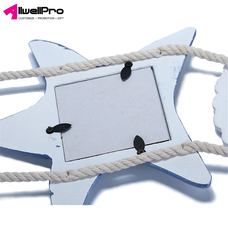 
Promotion Beautiful Wall Hanging Mediterranean Wooden Picture Photo Frame 