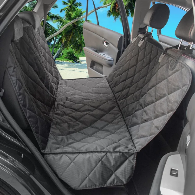 
Wholesale Manufacturer 100% Waterproof Dog Car Seat Hammock Cover with Side Flaps, Scratch-proof Padded for Cars and SUVs 