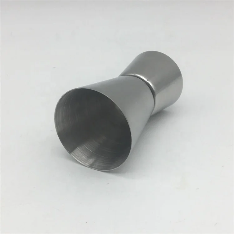 Cheap Premiums 15/30ml Metal Stainless Steel Cocktail Martini Double Measuring Jigger Shot Glass