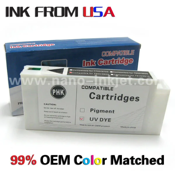 for Epson Stylus Pro 7700/9700/7890/9890/7900/9900 compatible cartridge T596