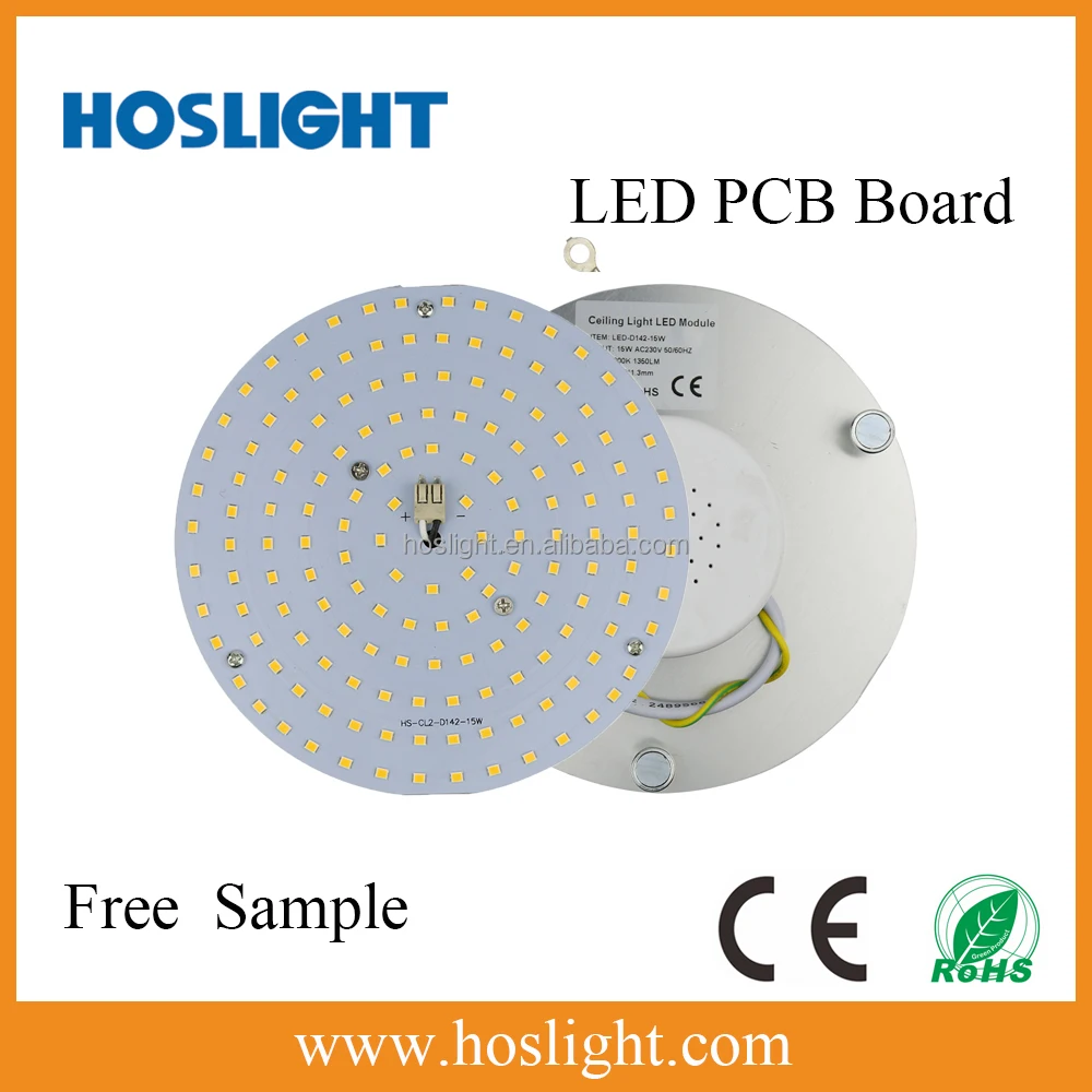 
Hottest 15W ceiling light led module/mc pcb board for the resource replacement of circle tube 