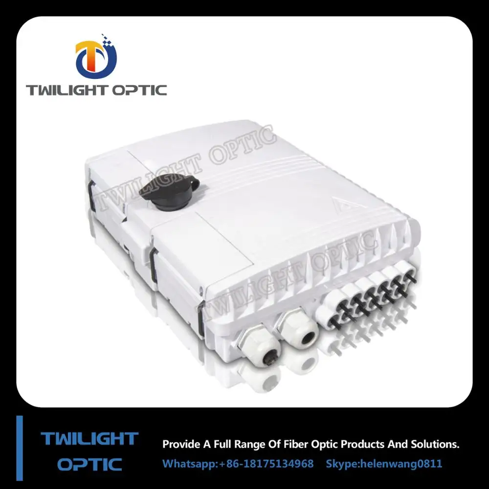 12 SC core ftth волоконно-оптической распределительной коробки терминал