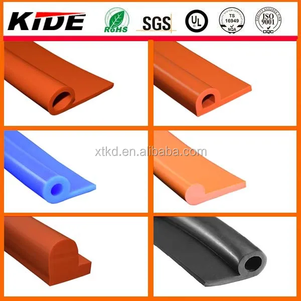P shaped rubber extrusion seal products