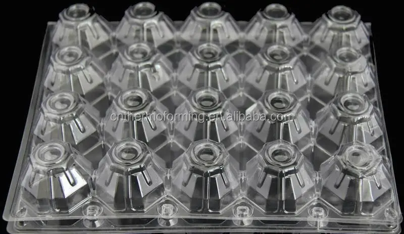 Automatic punching and shearing plastic egg box carton tray container  vacuum  forming mould mold die
