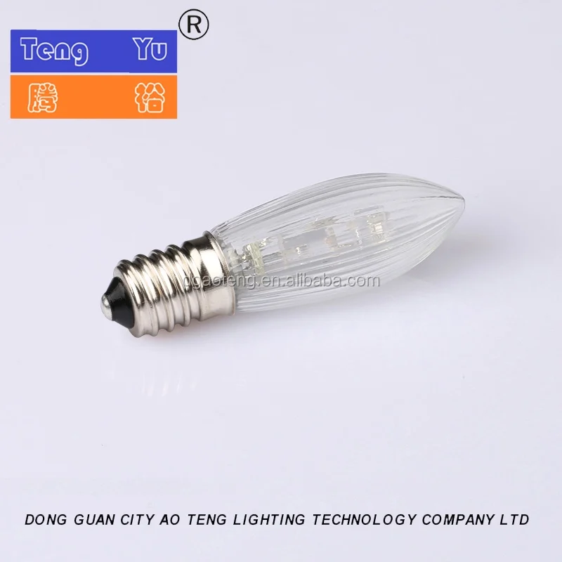 Праздник освещения для E10 34/55V3W Оливковый Рождество лампы