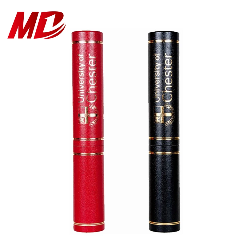 Wholesale Foil Stamping or Imprinting Graduation Certificate Scroll Holder Diploma Tube