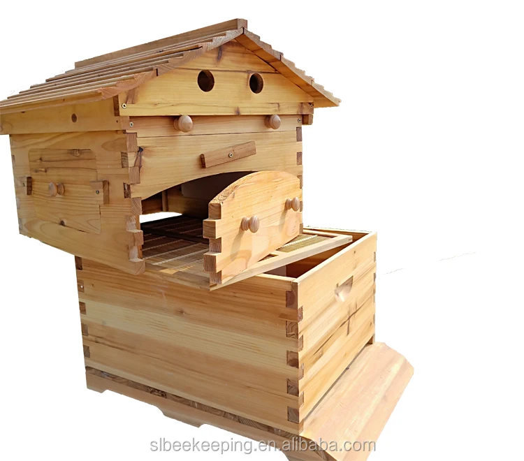 Full Set Artesian beehive With Watching Windows Artesian Bee Hive Honey Artesian Beehive Frames Langstroth Brood Box/super Box