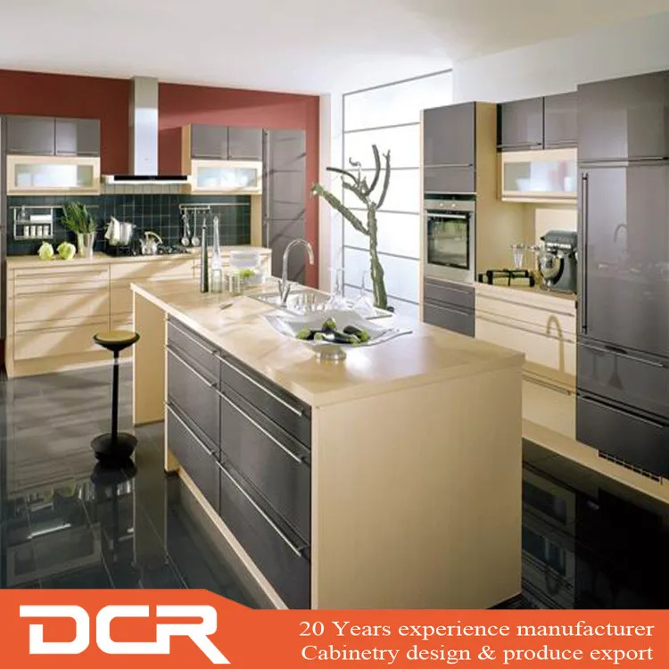 
E1 Grade One Hot Sell No Second Hand High Gloss Acrylic Kitchen Cabinets Door 