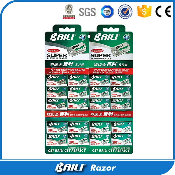 
High quality sharp razor blades with import stainless steel 