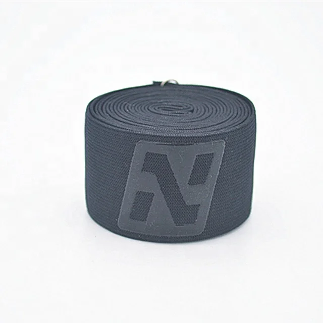 Плетеный тяжелый захват для ног, эластичная силиконовая лента для украшения нижнего белья, индивидуальный принт из 100% полиэстера