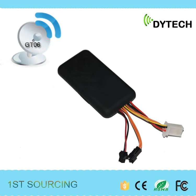 DYEGOO car GPS tracking device GT06 with Sos button voice monitor  high speed platformIOS & Android APP