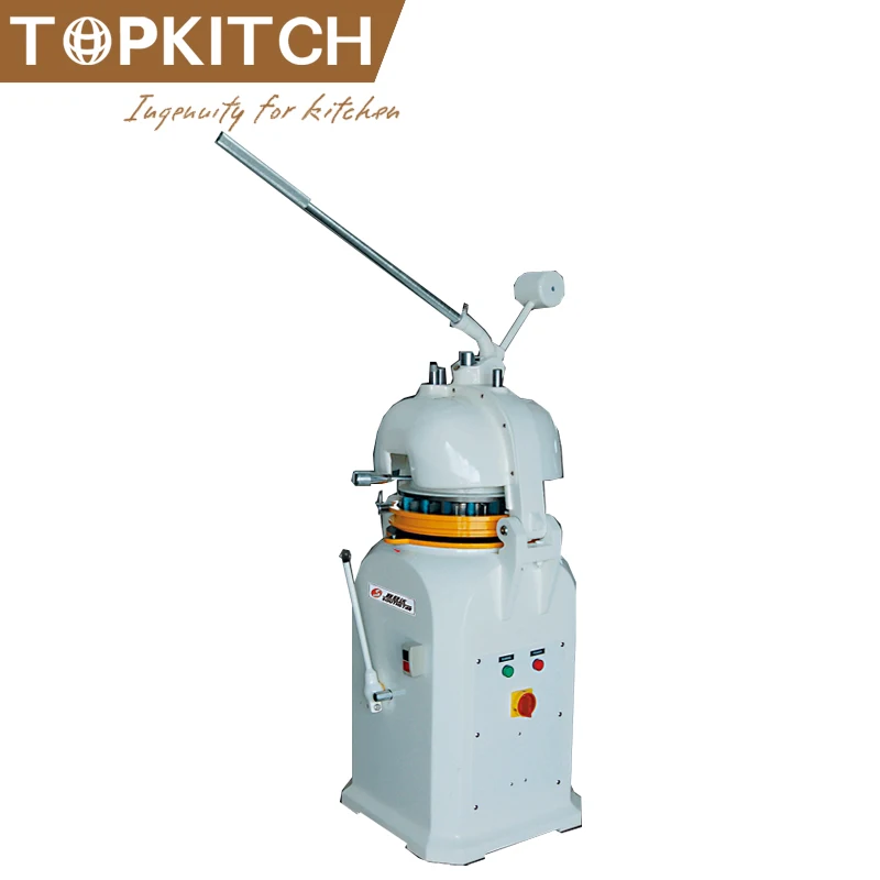 Pizzeria Using Heavy Duty Large Production Ability Dough Divider And Rounder Machine