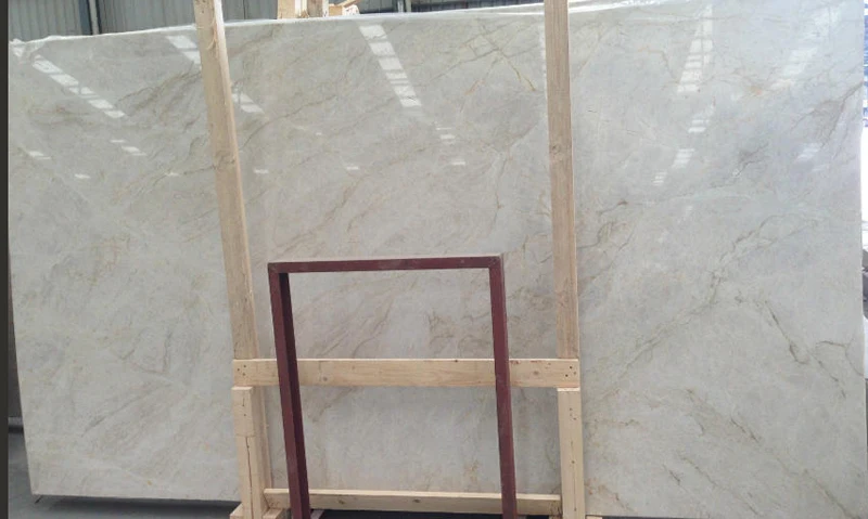 Beautiful Taj Mahal Quartzite Granite Stone Moon White Slab For Countertops Kitchen