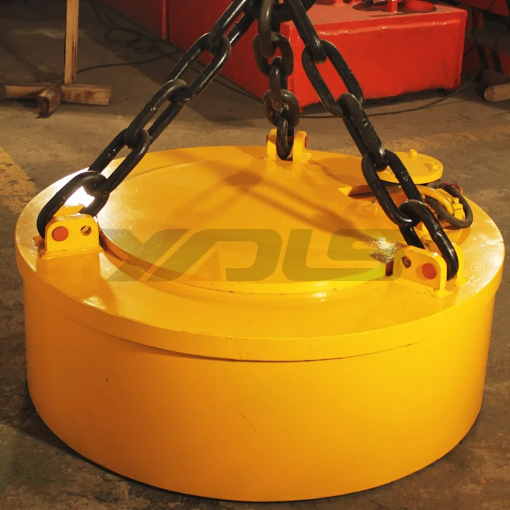 Overband Suspended Round Shape Electro Magnet