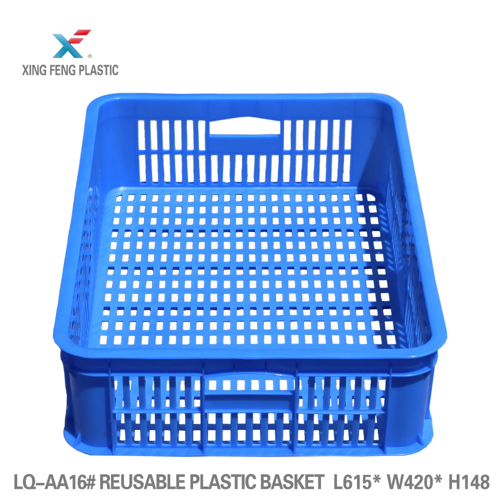 Solid plastic crate/plastic turnover crate /plastic basket for fruit and vegetable solid plastic crate fruit turnover crate